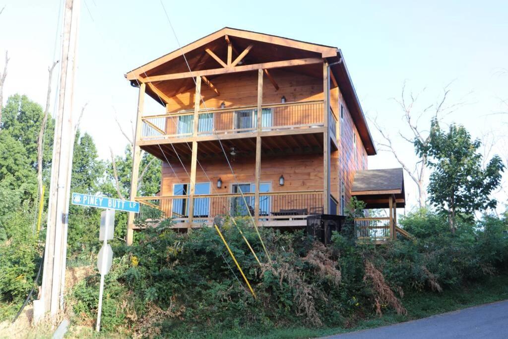 Chalet Village- Amazing Mountain Views - Piney Butt Place Gatlinburg Exteriér fotografie